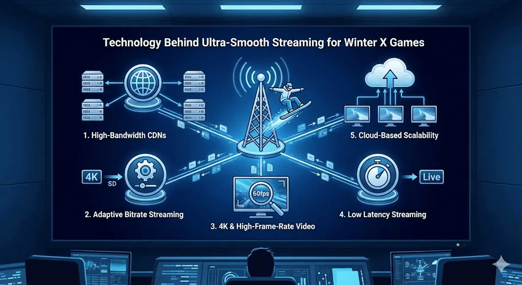 Winter X Games Aspen: Ultra-Smooth Streaming