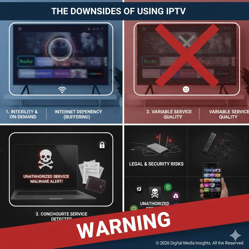 The Downsides of Using IPTV