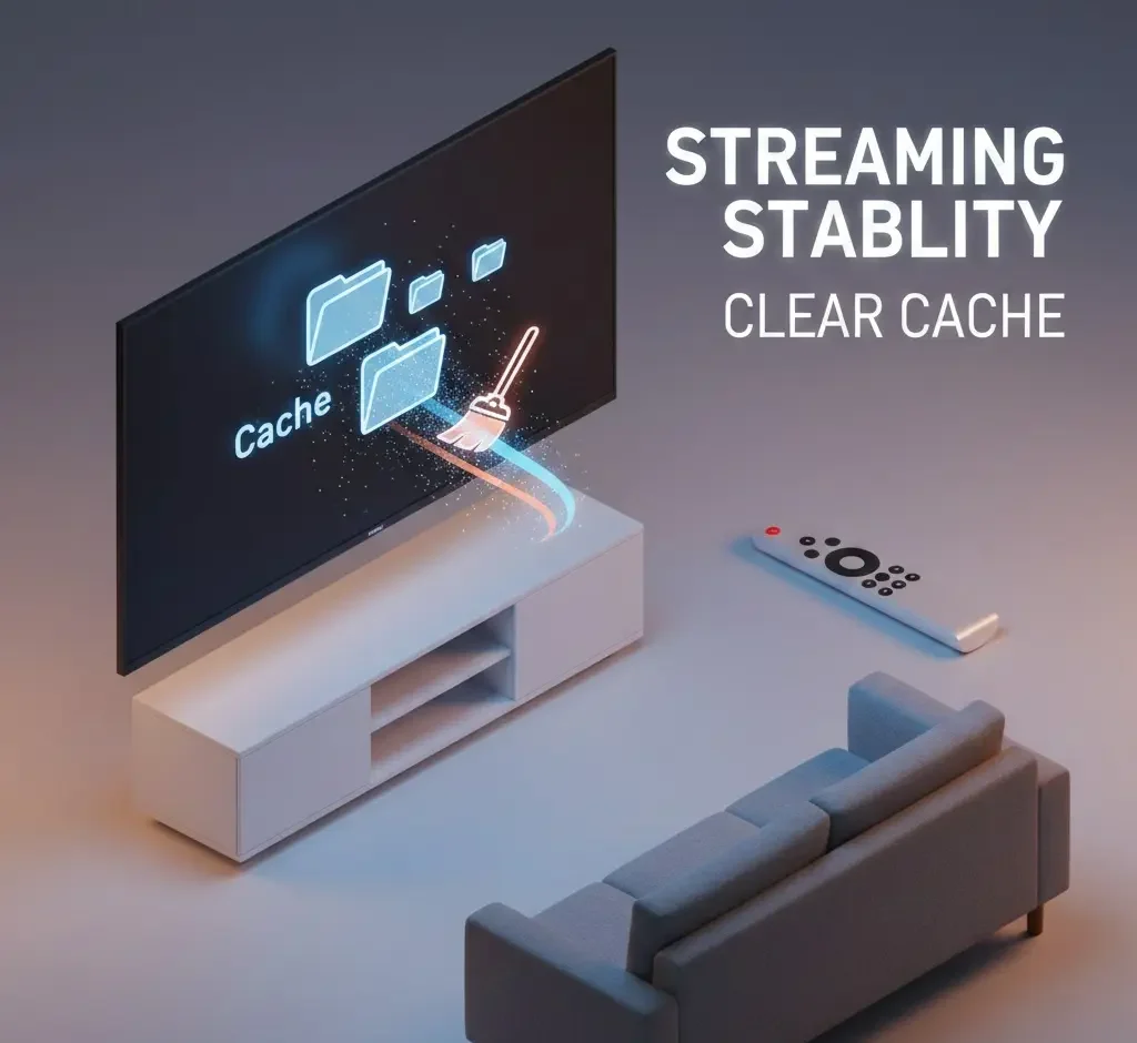 How to Clear Cache on IPTV Apps for Better Streaming Stability