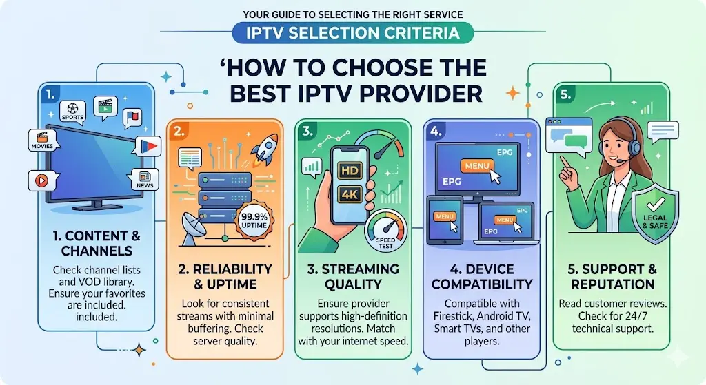 How to Choose the Best IPTV Provider