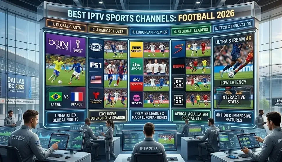 Best IPTV Sports Channels for Watching Football in 2026