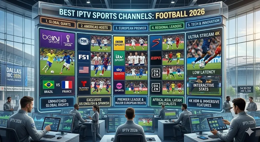 Best IPTV Sports Channels for Watching Football in 2026