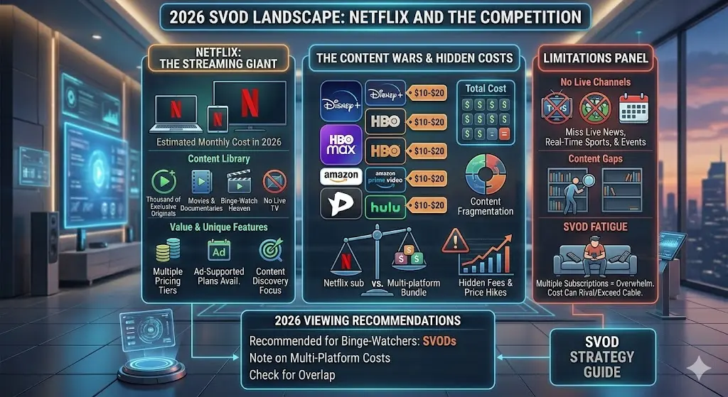 IPTV vs. Netflix vs. Cable TV in 2026
