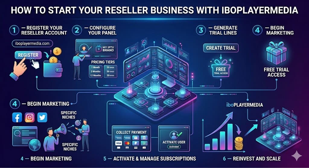 Best IPTV reseller panel 2026
