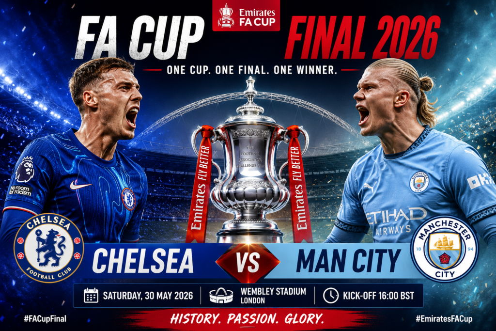 FA Cup Final 2026: Chelsea vs Man City