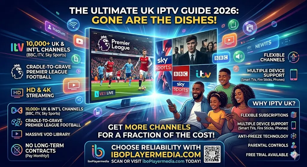 Best IPTV Service UK 2026: Complete Buyer's Guide