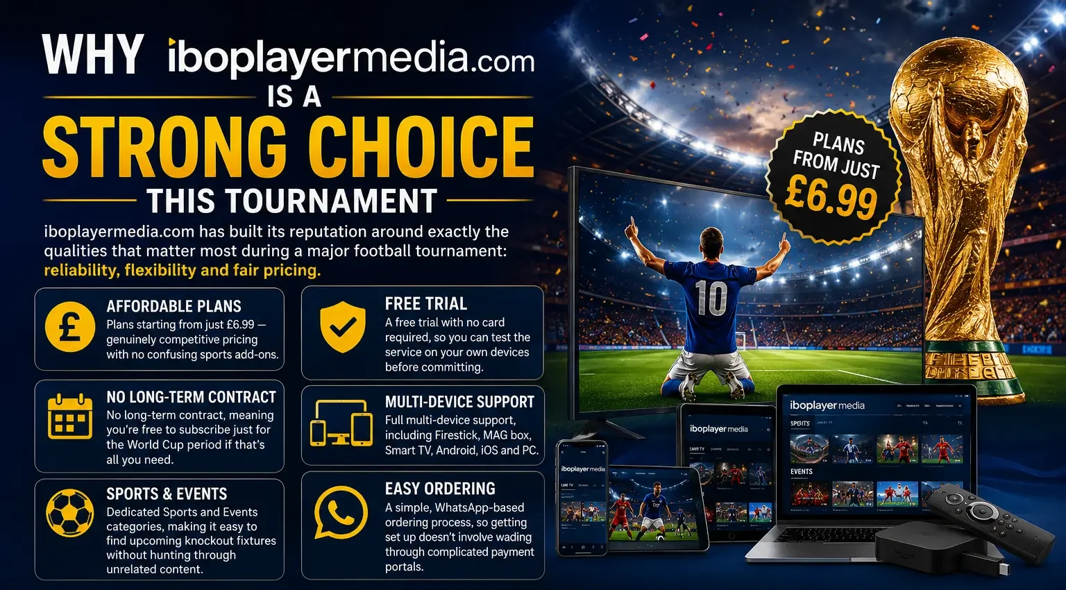 Best IPTV Service for Watching the World Cup 2026
