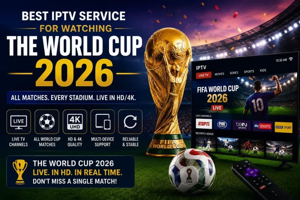 Best IPTV Service for Watching the World Cup 2026