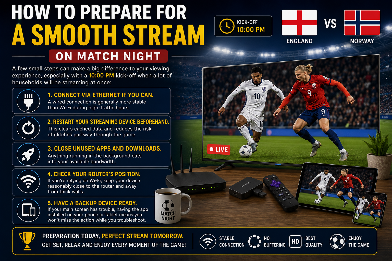 England's World Cup 2026 Quarter-Final: Channel, Kick-Off Time & How to Watch